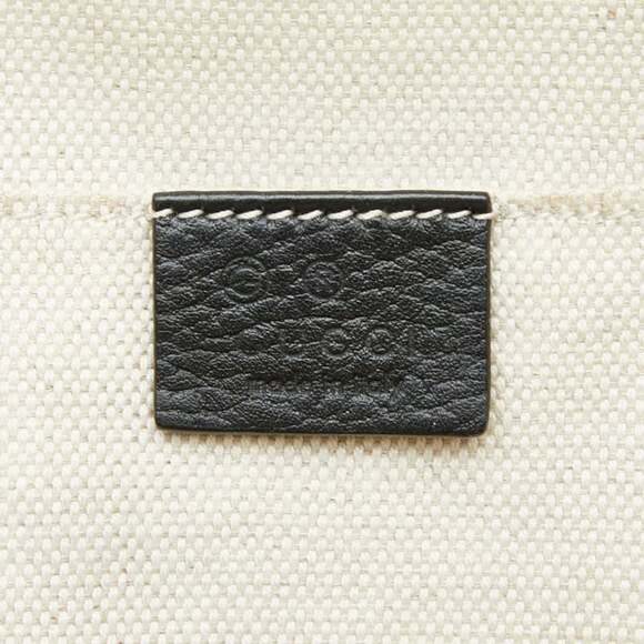 GUCCI Black Leather Backpack main image 8